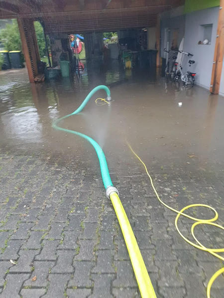 Abpumpen
