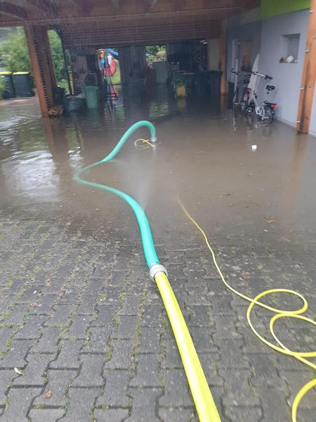 Abpumpen